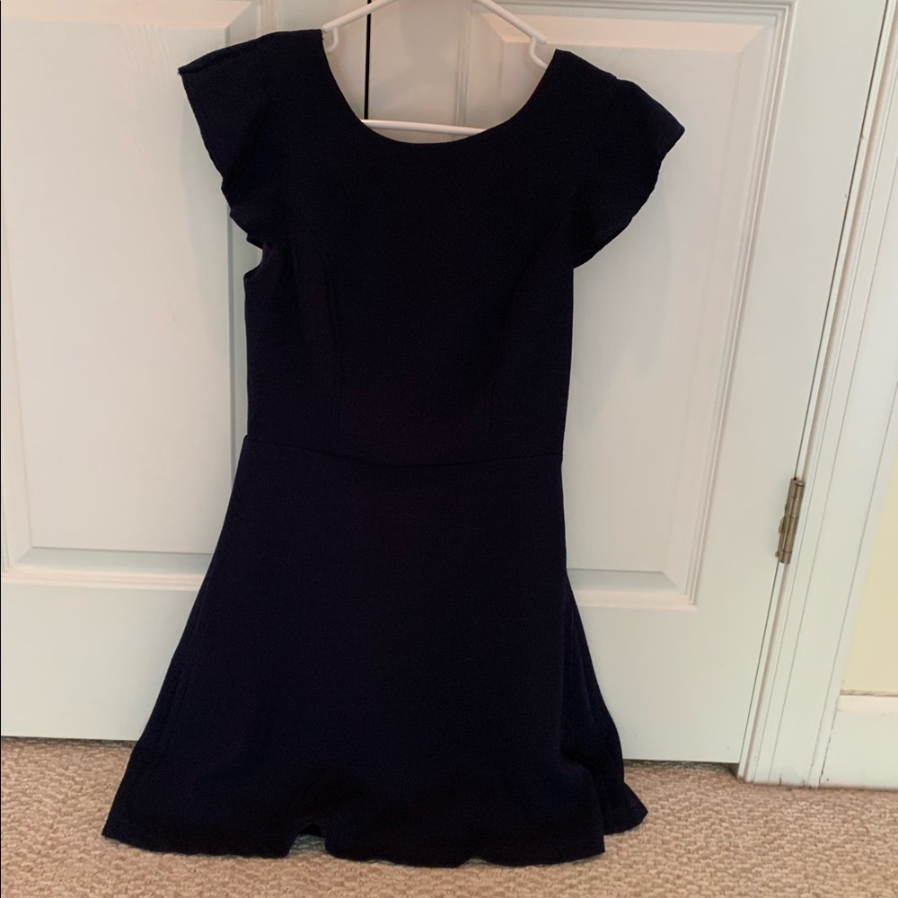 She + Sky Navy Dress